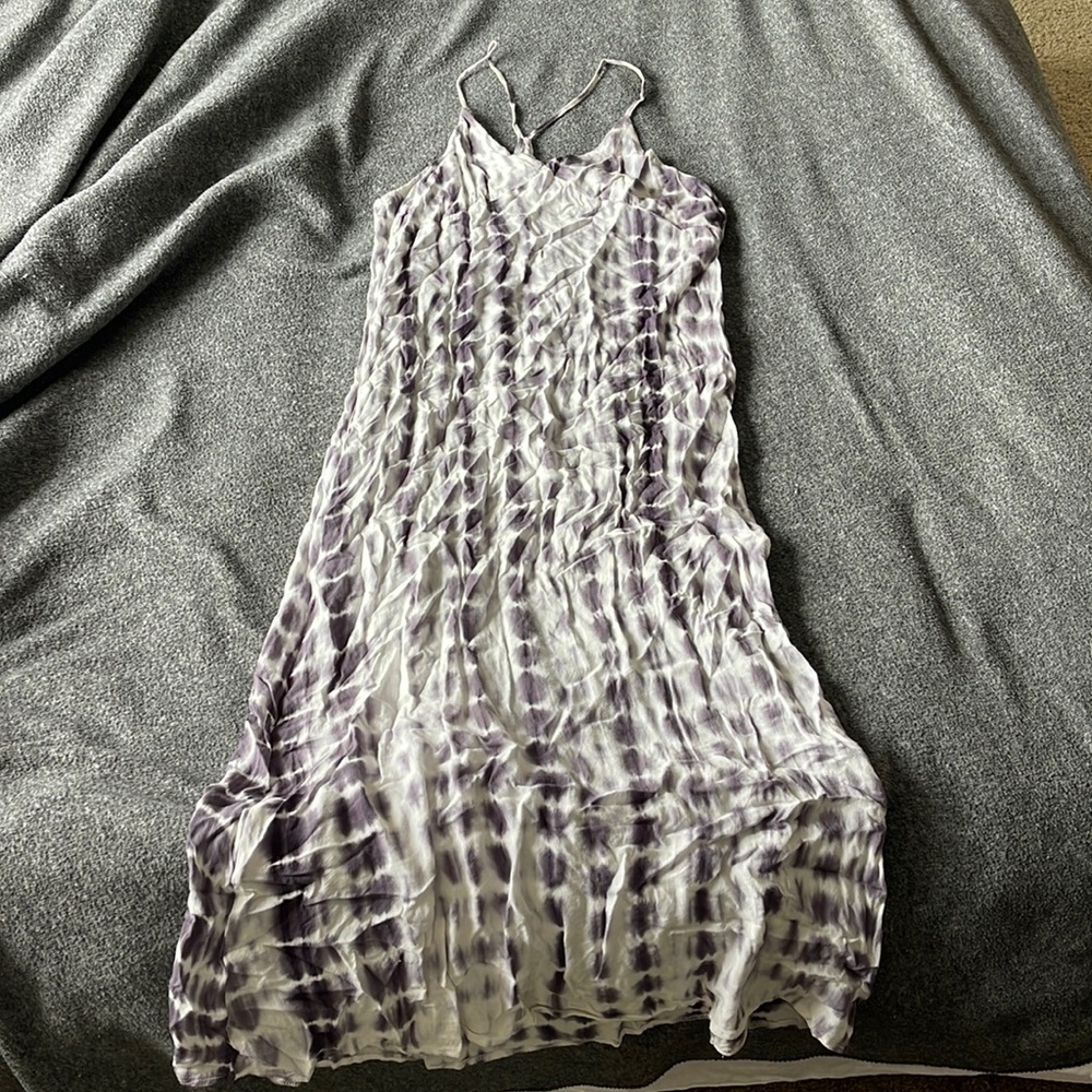 Maxi tie dye dress